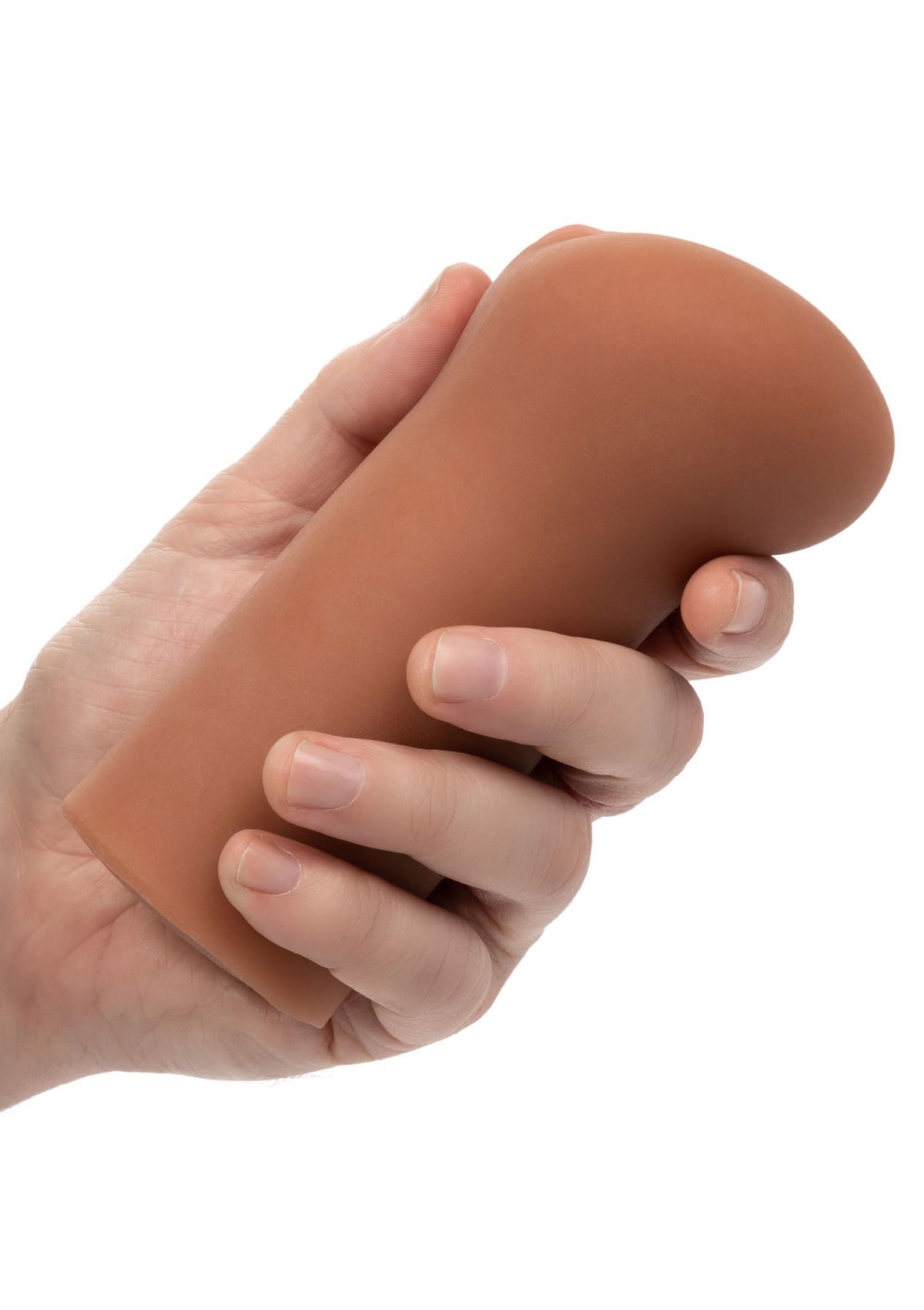2-Masturbator Boundless Vulva TPE karmelowy 14 cm wodoodporny-2