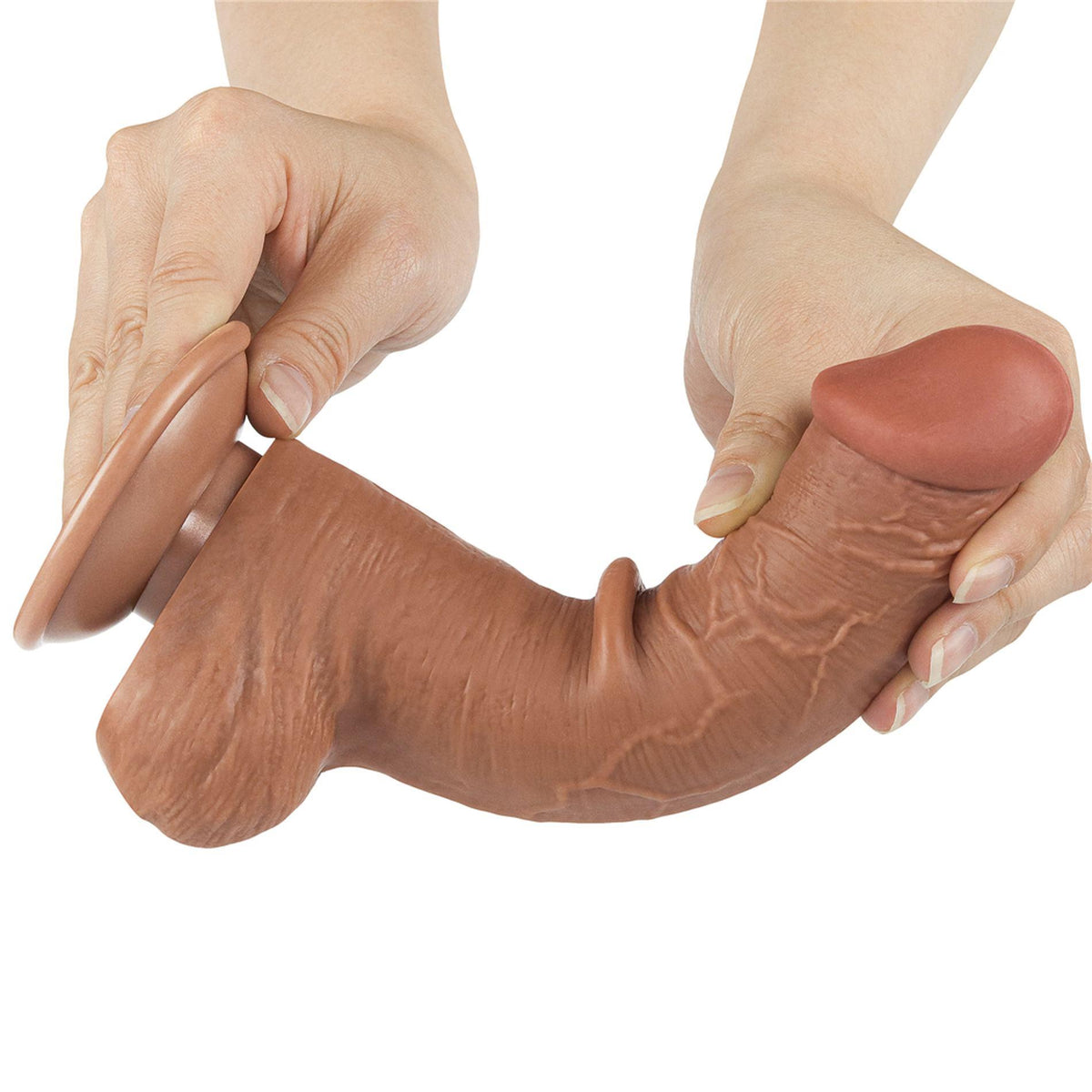3-8'' Sliding Skin Dual Layer Dong Brown-3