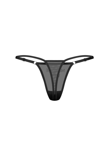 2-Stringi Obsessive Violami Wet transparentne L/XL-2