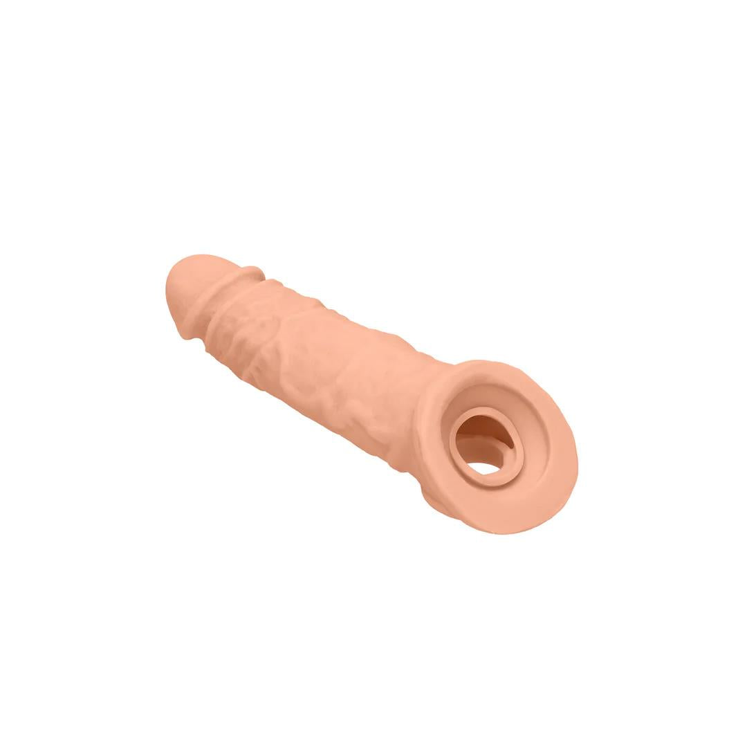 3-Przedłużka na penisa RealRock realistyczna TPE 22 cm-3