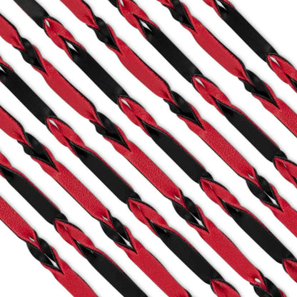 5-Flogger ekoskórzany EasyToys czerwono czarny 64 cm-5