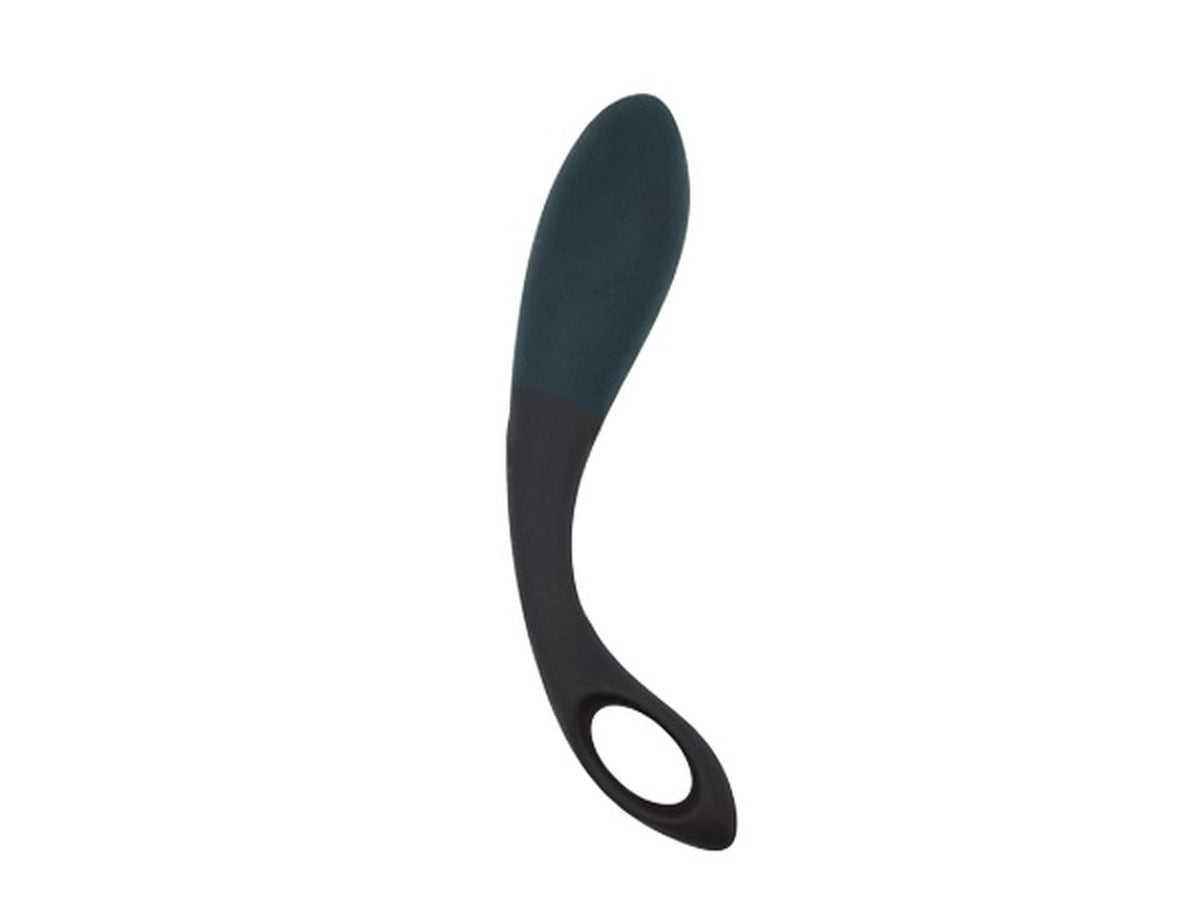 5-Wibrator punktu G Alive Black Heart silikonowy turkusowy 17 cm-5