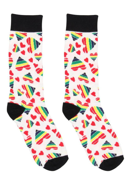 2-Skarpetki Sexy Socks Happy Hearts 36 41-2