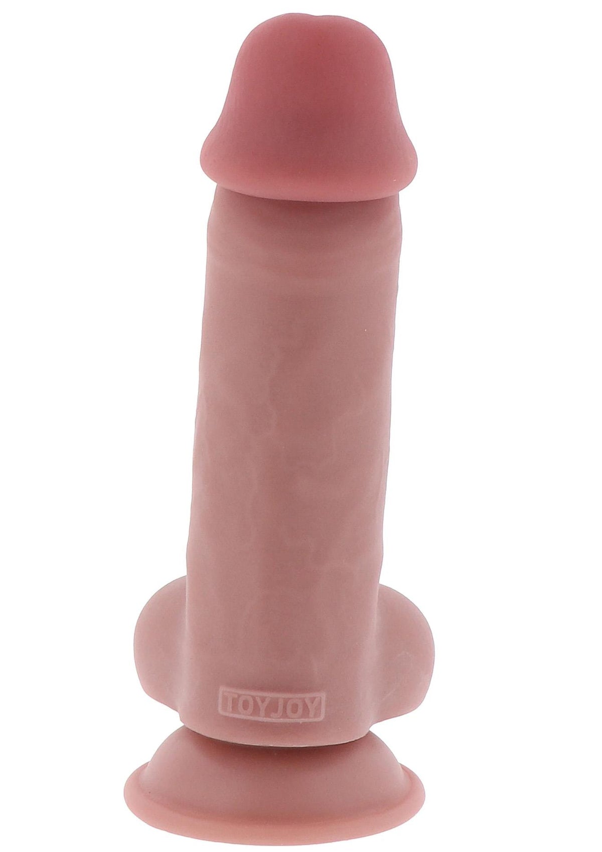 2-Dildo realistyczne grube dual density ToyJoy TPE 17 cm-2