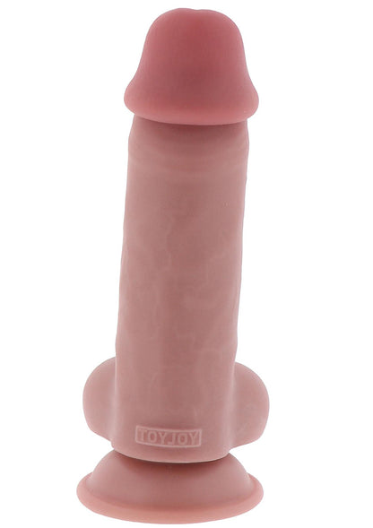 2-Dildo realistyczne grube dual density ToyJoy TPE 17 cm-2