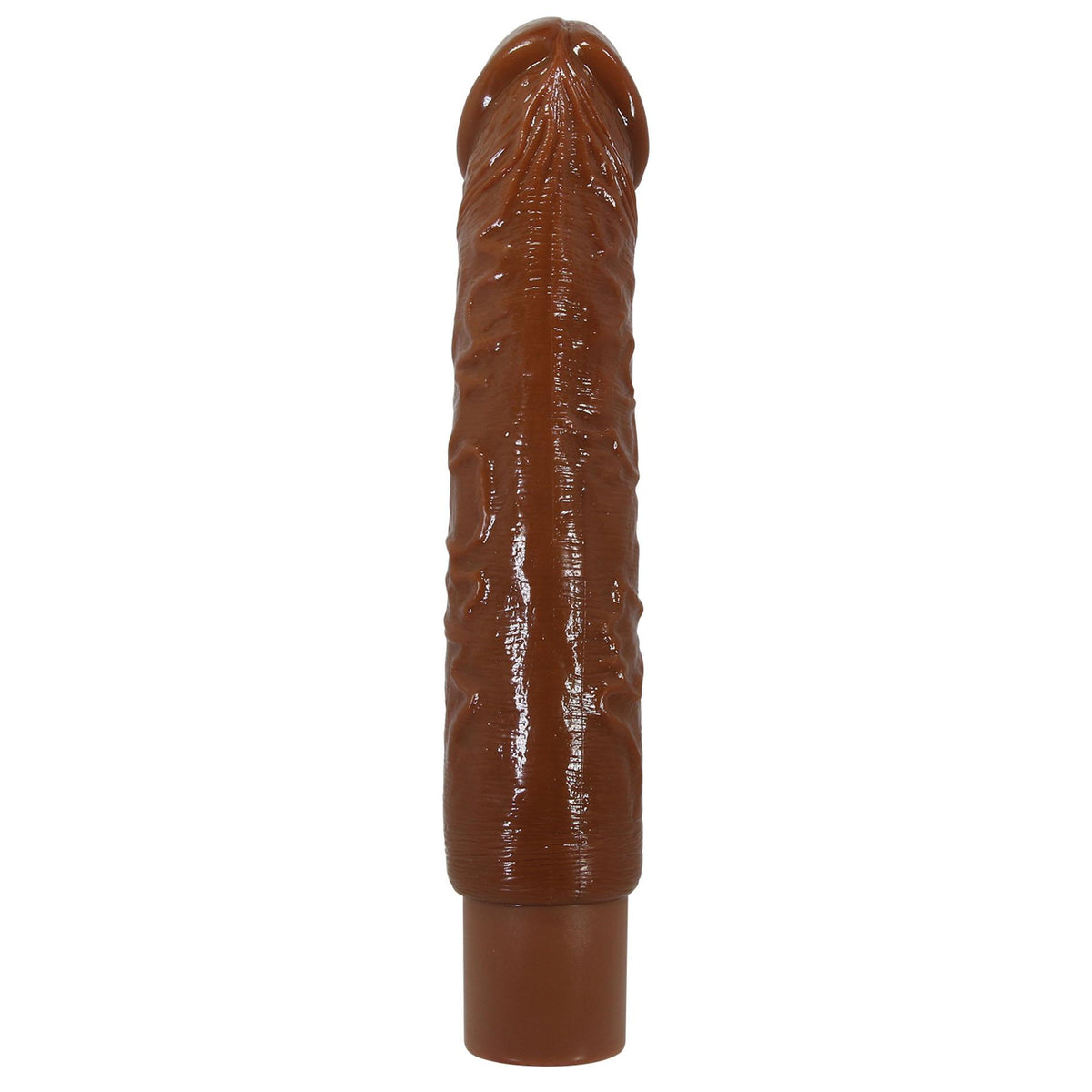 6-Realistyczny wibrator dildo Pretty Love Rufus brązowy USB-6