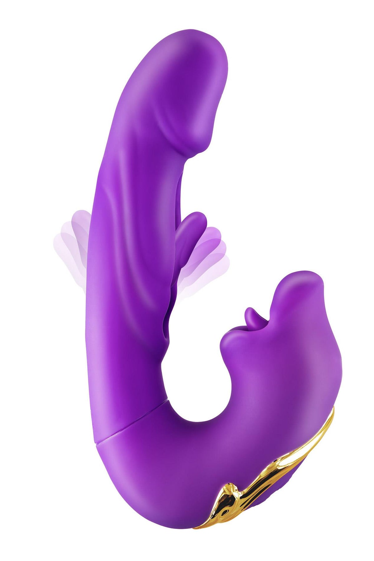 1-Wibrator króliczek Yoba Kissy 3w1 fioletowy USB 17,6 cm-1