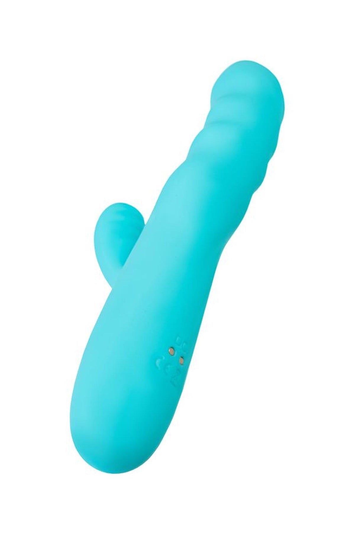 6-Wibrator króliczek rotacyjny JOS MERRY SWI niebieski silikonowy 20.7 cm USB-6