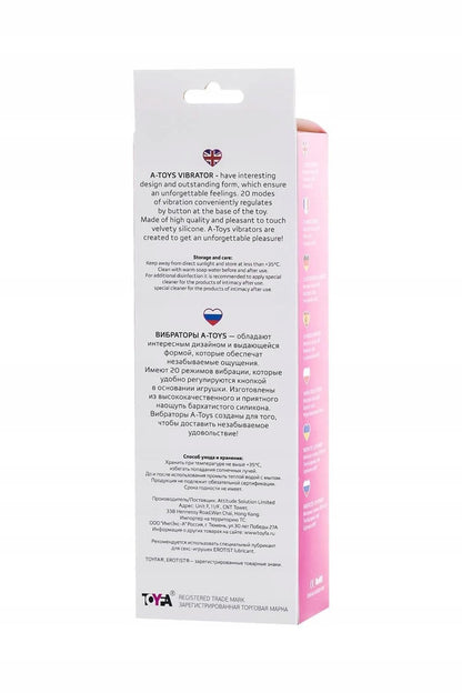 4-Wibrator silikonowy Marchy A Toys różowy 17 cm 20 trybów-4