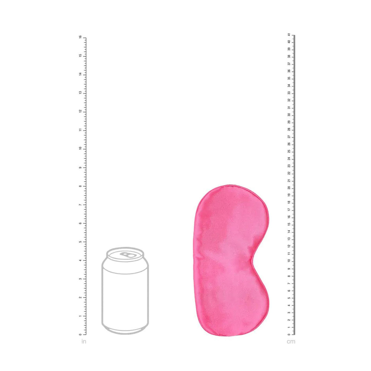 3-Satynowa opaska na oczy Ouch różowa-3