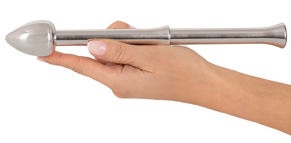 2-Masażer prostaty Rebel Metal Milking Stick metalowy USB 26,5 cm-2