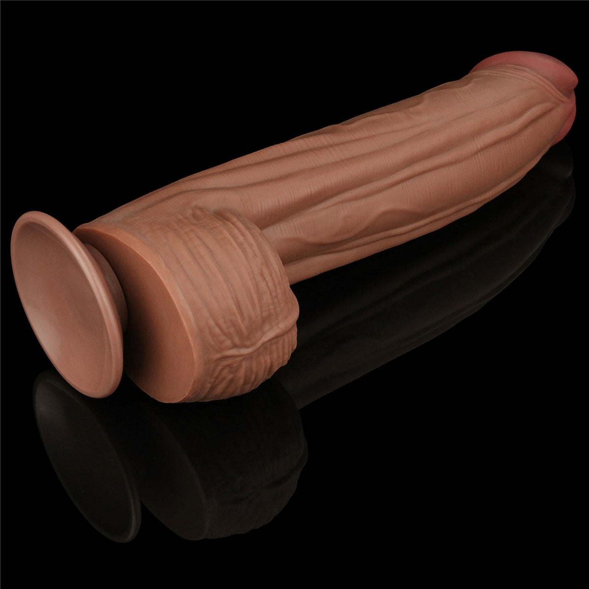 7-12'' King Sized Sliding Skin Dual Layer Dong Brown-7
