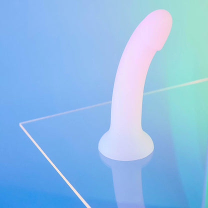 5-Dildo analne silikonowe zakrzywione z przyssawką Galactica Love to Love-5