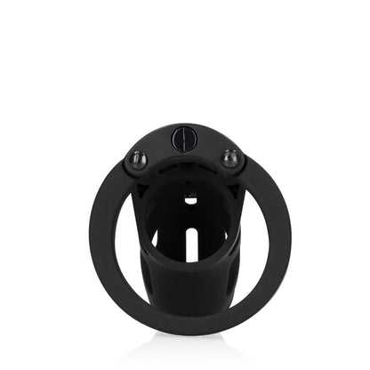 7-Pas cnoty silikonowy ManCage Model 23 czarny 6,5 cm-7
