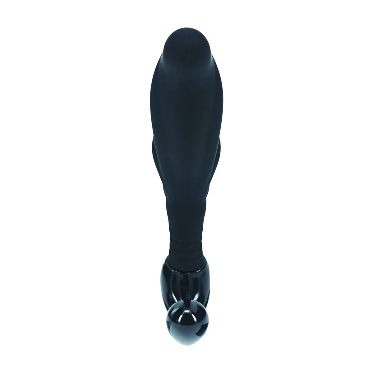 4-Masażer prostaty silikonowy Levelz S czarny 10 cm-4