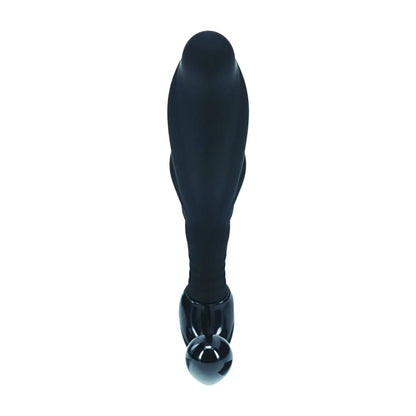4-Masażer prostaty silikonowy Levelz S czarny 10 cm-4