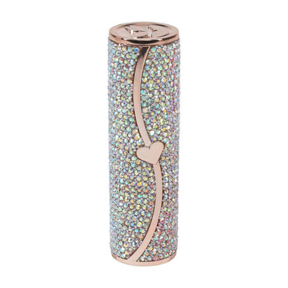 3-Wibrator szminka Loveline Sparkle iridescent z nakładkami-3