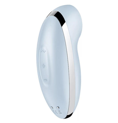 1-Stymulator łechtaczki z stukaniem Satisfyer Tap Climax 2 niebieski USB-1