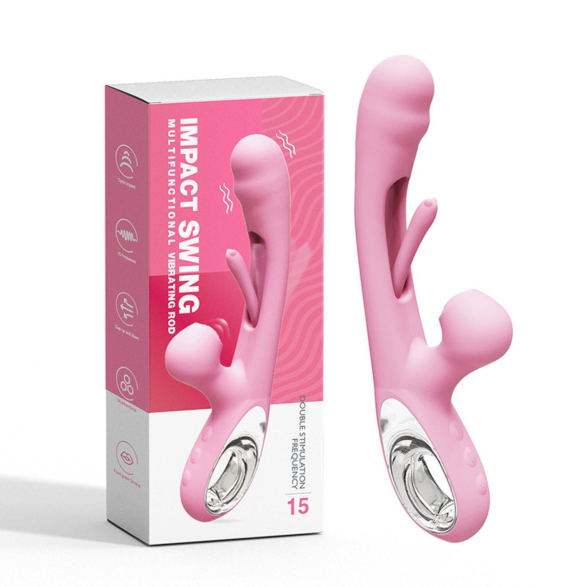 13-Stymulator łechtaczki Corse silikonowy USB 36 funkcji-13