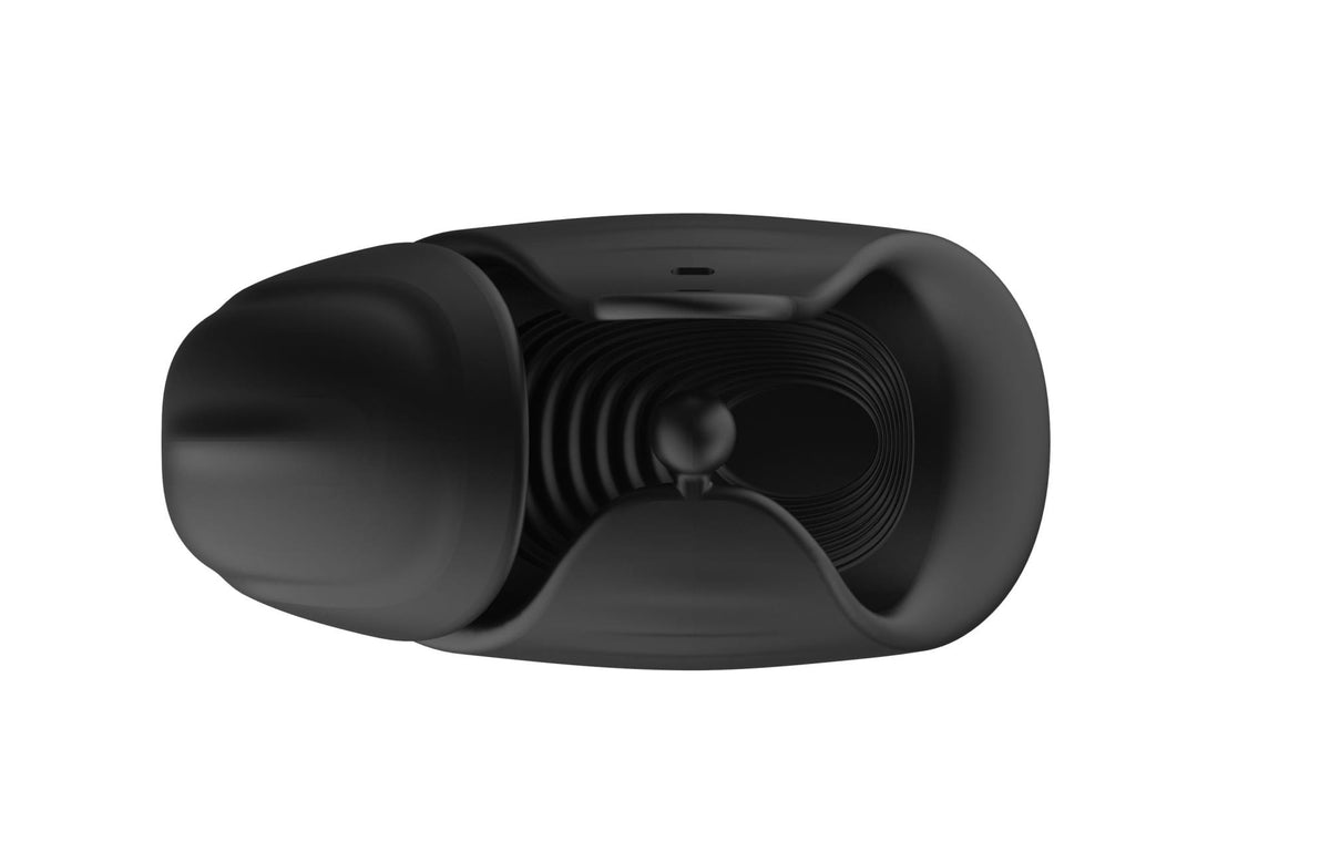 11-Silikonowy regulowany wibrator na penisa noszony B Series Cute USB-11