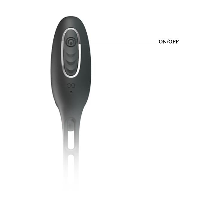 3-Wibrator prostaty Pretty Love Vibration Penis Sleeve III 12 funkcji-3