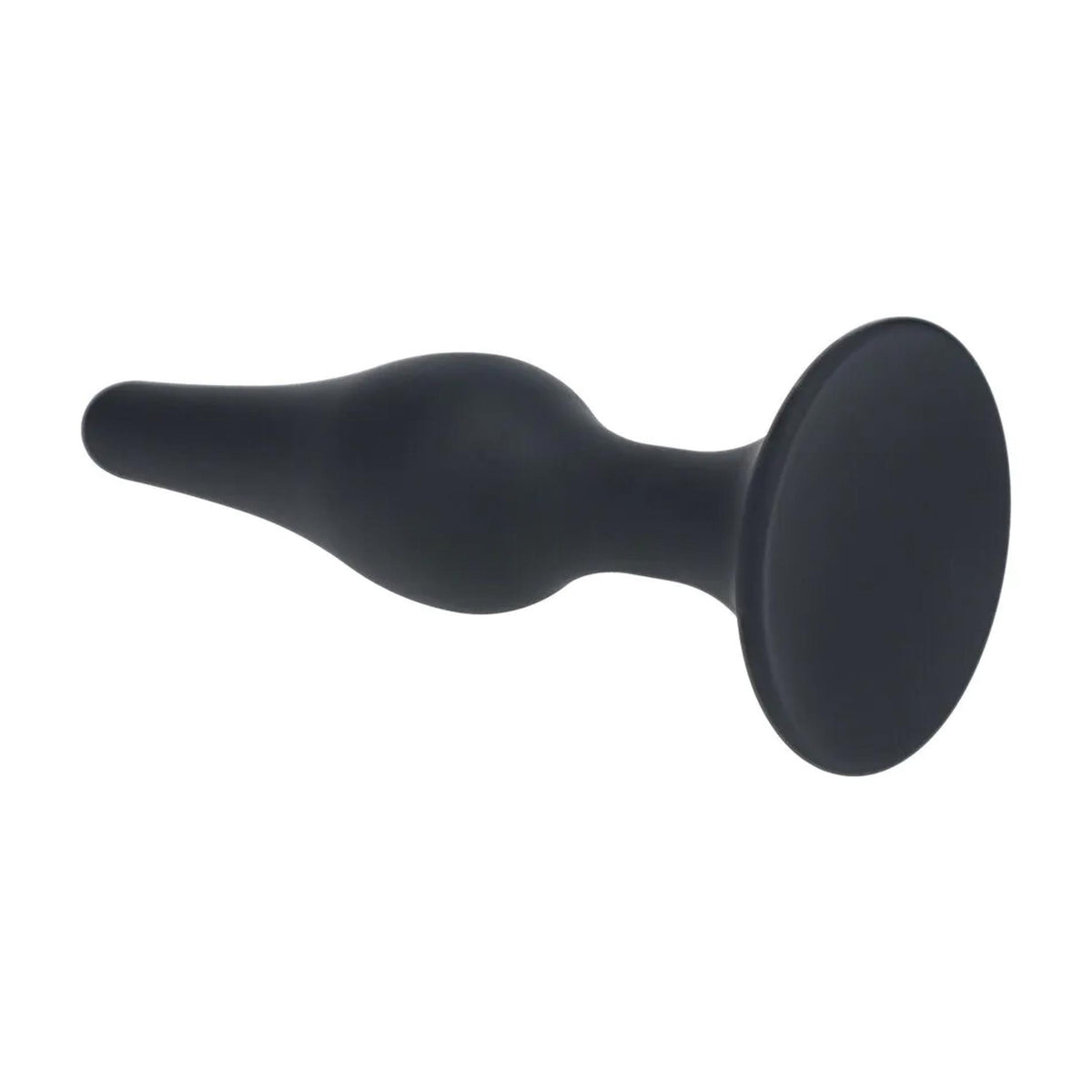 1-Smukły silikonowy korek analny Levelz XL czarny 15,5 cm-1