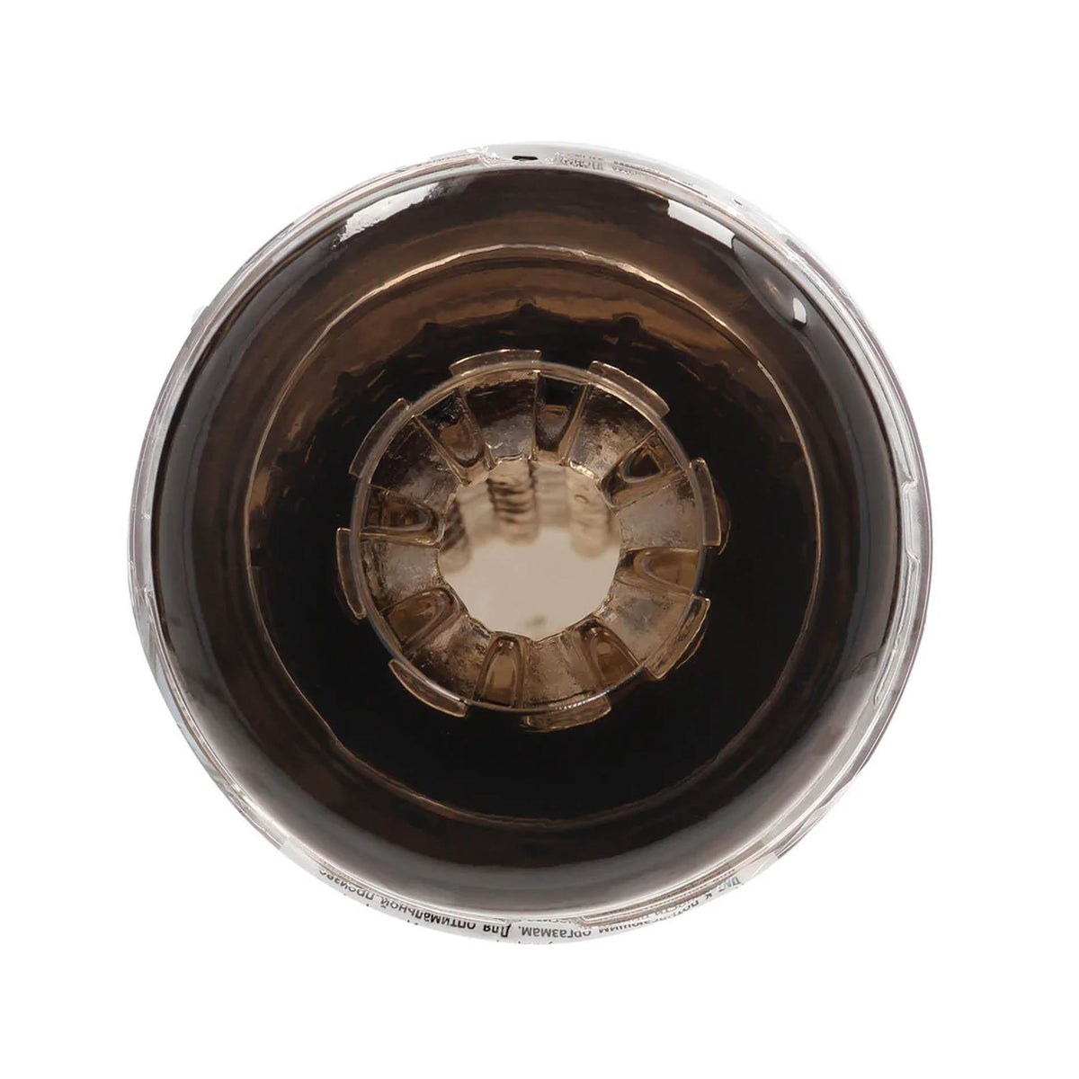 9-Masturbator teksturowany RealRock TPE czarny 21 cm-9