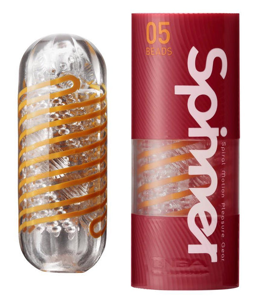 1-Masturbator Tenga Spinner Beads przezroczysty 13 cm-1