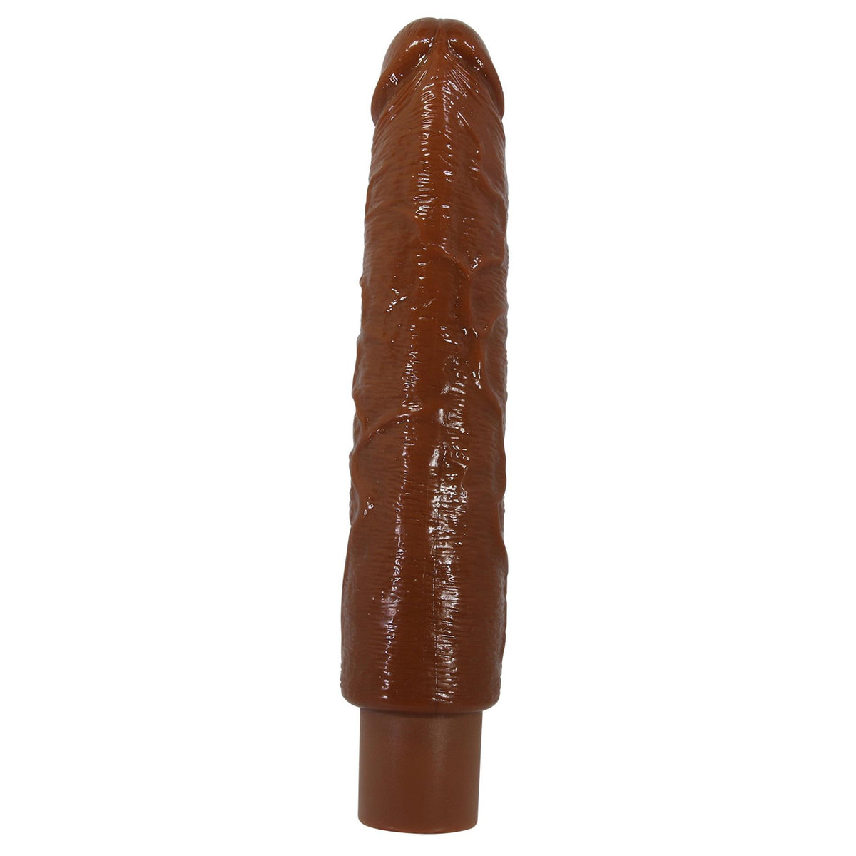 4-Realistyczny wibrator dildo Pretty Love Soren brązowy USB-4