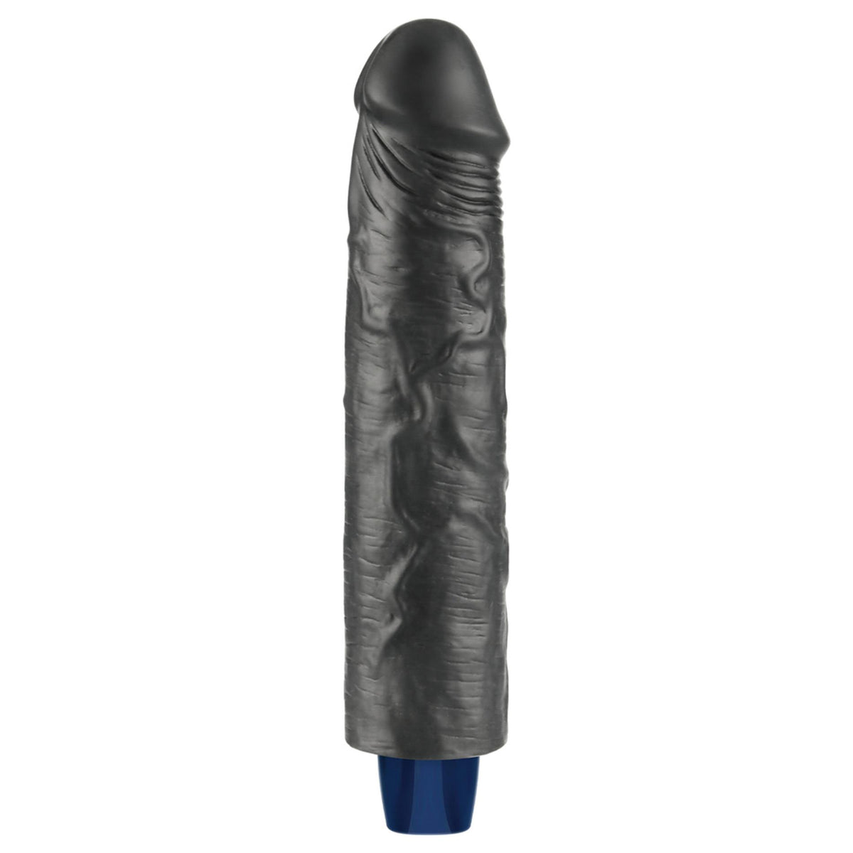 1-Realistyczne dildo wibrujące Lovetoy Softee czarne USB 24 cm-1