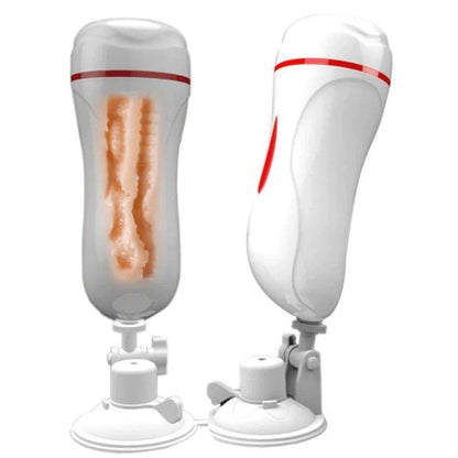 5-Męski masturbator wibrujący z przyssawką B-Series Lyla wodoodporny-5