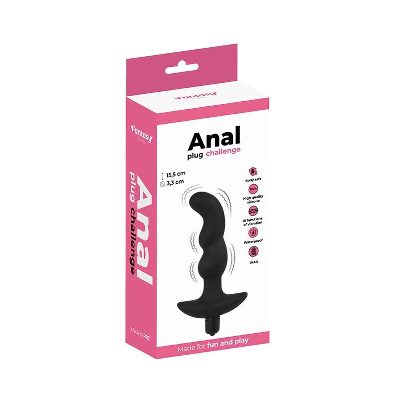 3-Masażer prostaty wibrujący Fantasy na baterię AAA 15 cm-3