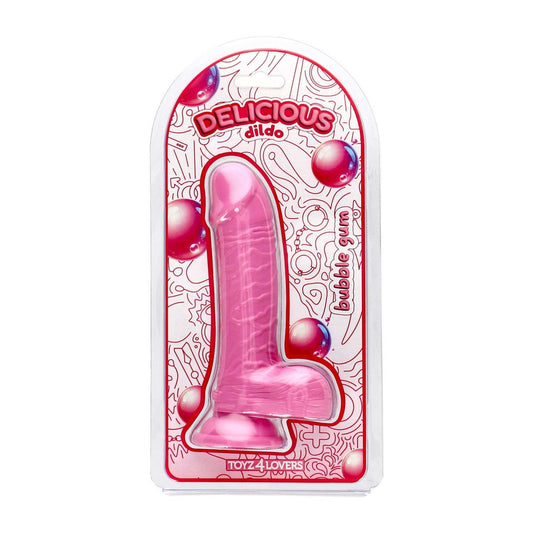 1-Dildo realistyczne o zapachu gumy balonowej Toyz4lovers 18 cm-1