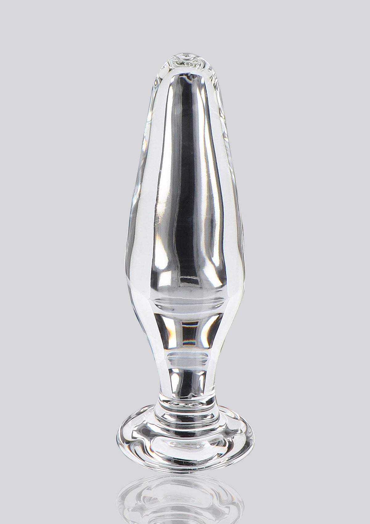 9-Korek analny szklany Star Sparkler ToyJoy przezroczysty 12 cm-9