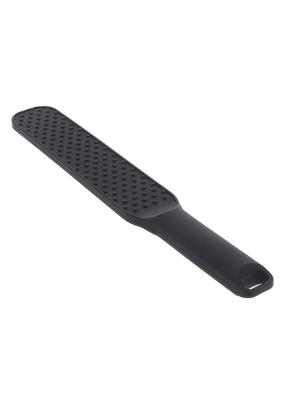2-Packa BDSM silikonowa Hidden Desire z kolcami czarna 31 cm-2