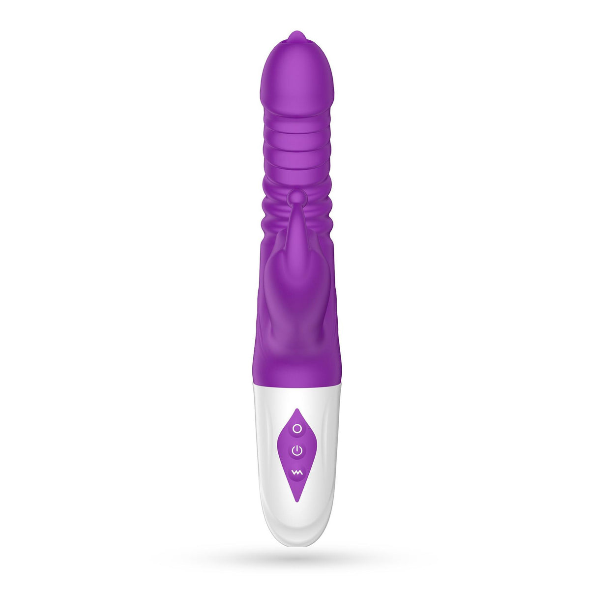 3-Wibrator punktu G Crushious Wrangler z posuwem i ssaniem USB 23 cm-3