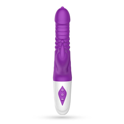 3-Wibrator punktu G Crushious Wrangler z posuwem i ssaniem USB 23 cm-3