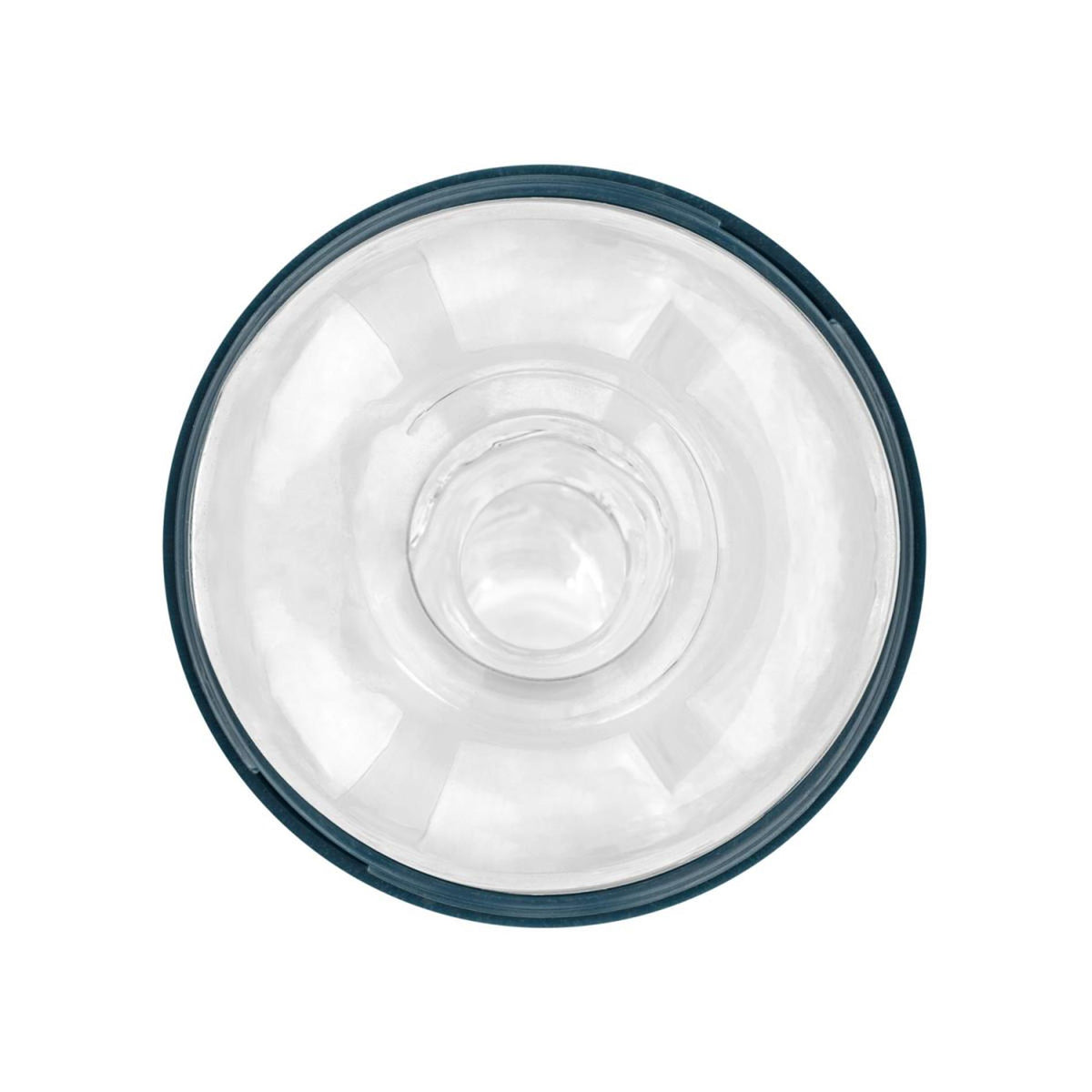 9-Masturbator FPPR Multi transparentny silikonowy 18 cm-9
