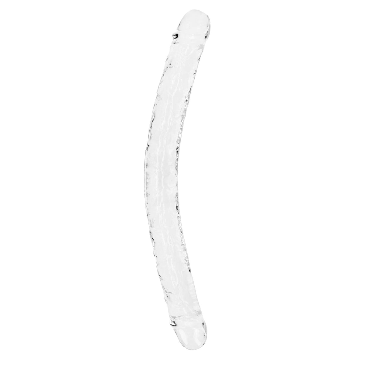 5-Podwójne dildo RealRock realistyczne przezroczyste 45 cm-5