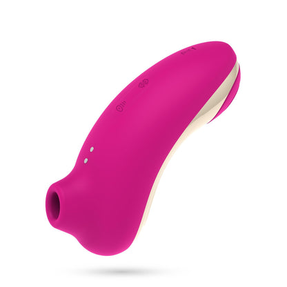 1-Stymulator łechtaczki Crushious Supernova ssący i stukający różowy USB 12cm-1