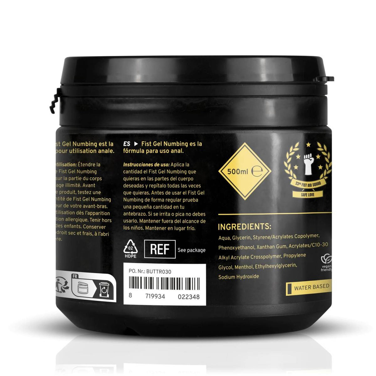 5-Żel do fistingu znieczulający Buttr 500 ml-5