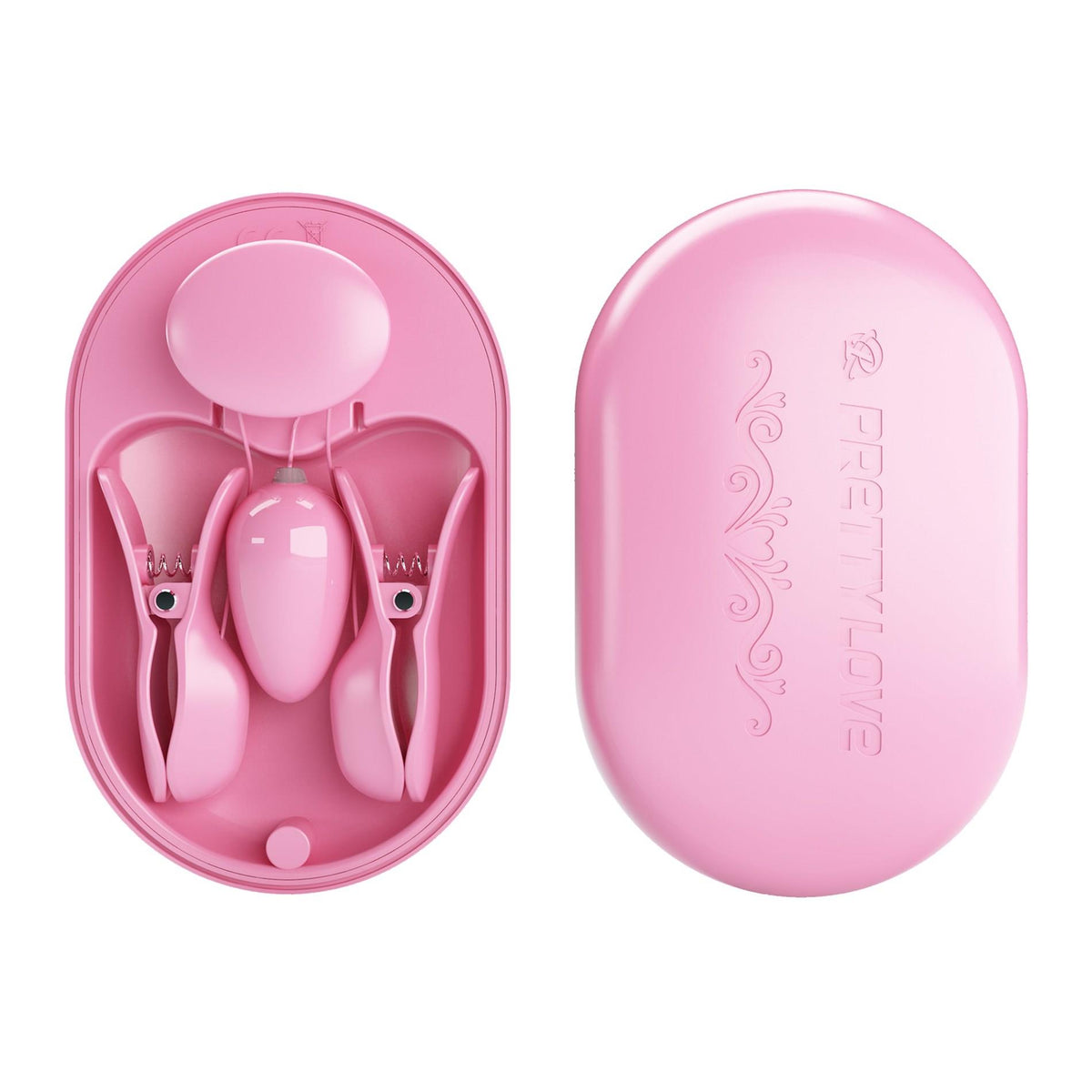 6-PRETTY LOVE - Surprise Box Pink, 12 vibration functions 3 electric shock functions-6