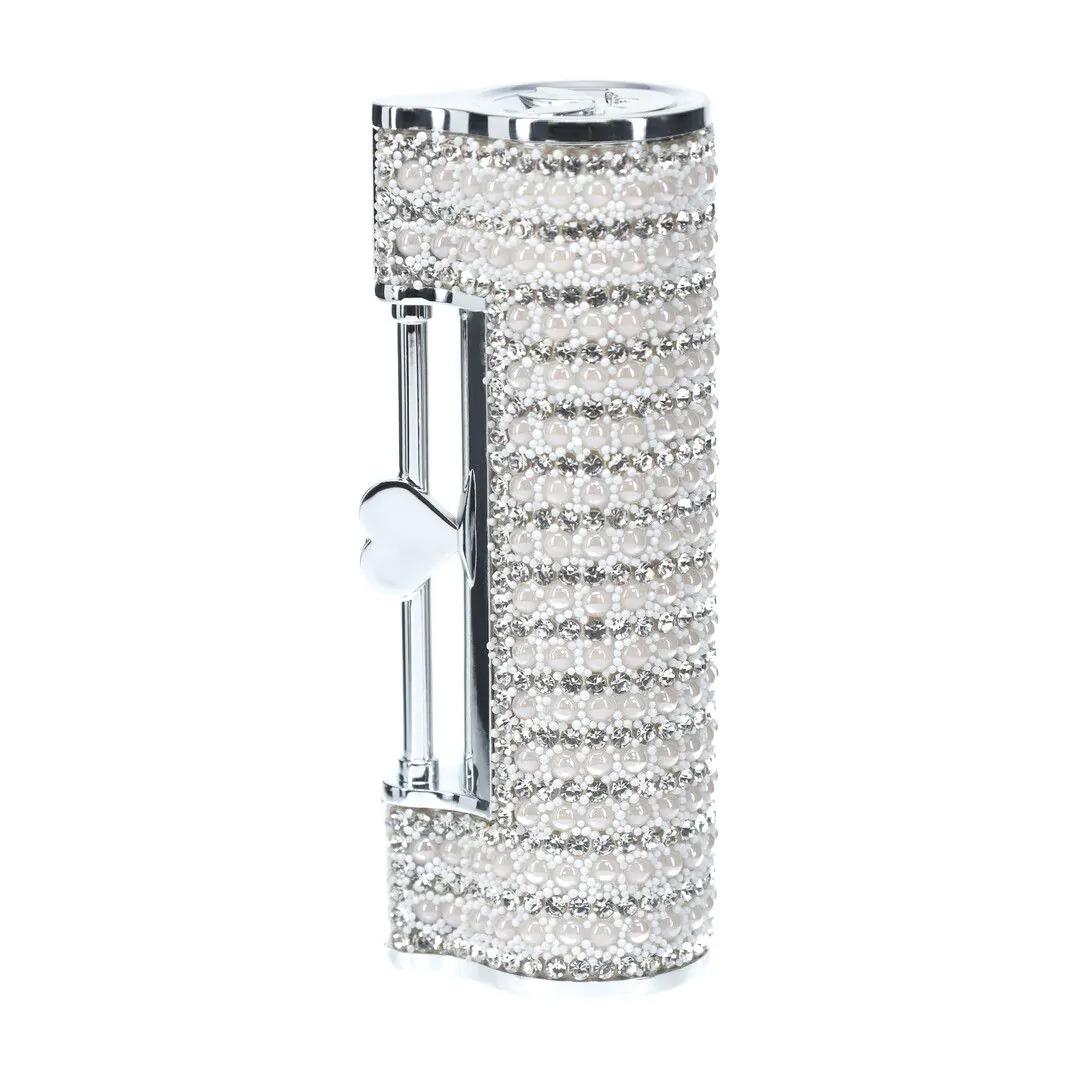 7-Mini wibrator szminkowy Angel Loveline transparentny USB-7