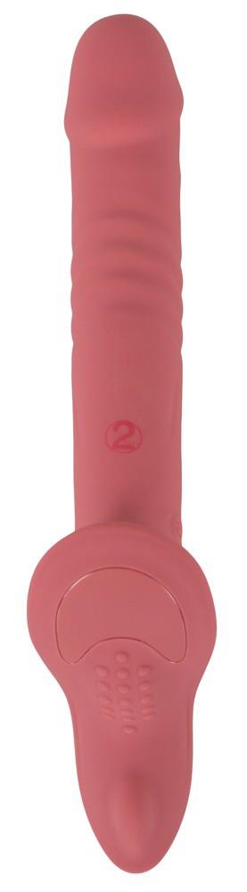 7-Wibrator strap on You2Toys Your różowy USB z pilotem-7