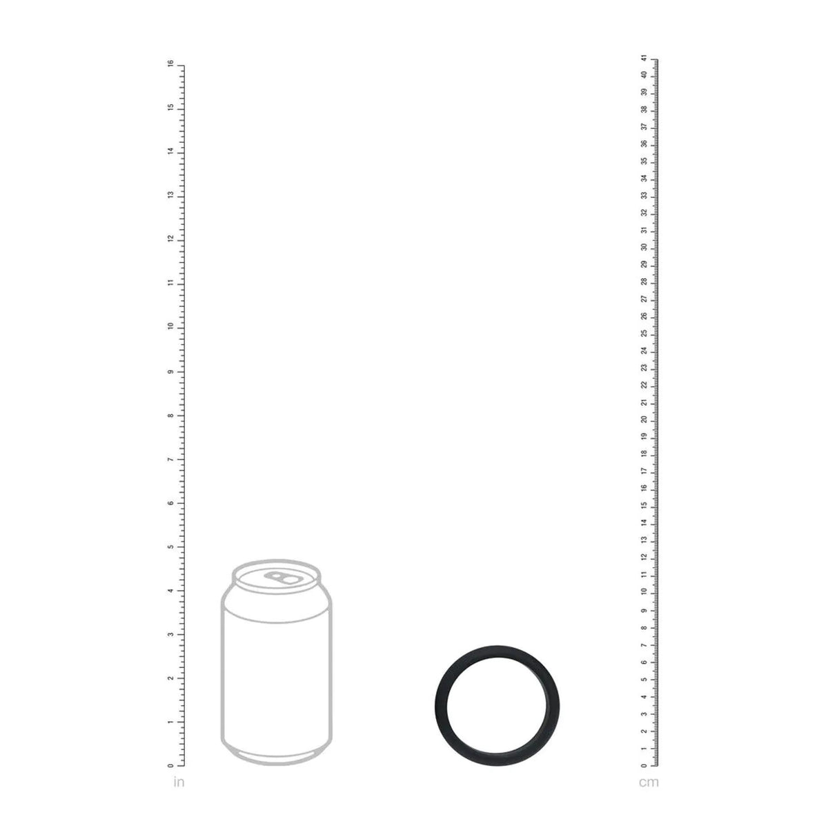 3-Pierścień erekcyjny silikonowy Levelz XXL 55mm czarny-3