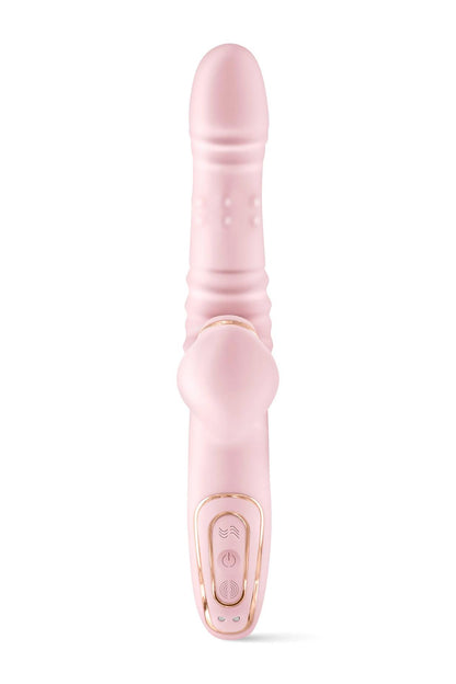 5-Wibrator króliczek Yoba Lively podgrzewany różowy USB-5