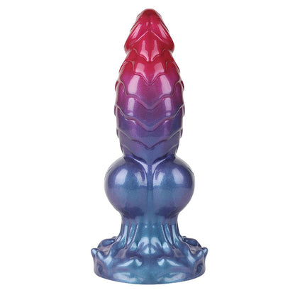 7-Power Monsters Eldritch Sentinel – 24 cm Rippled Monster Silicone Dildo-7
