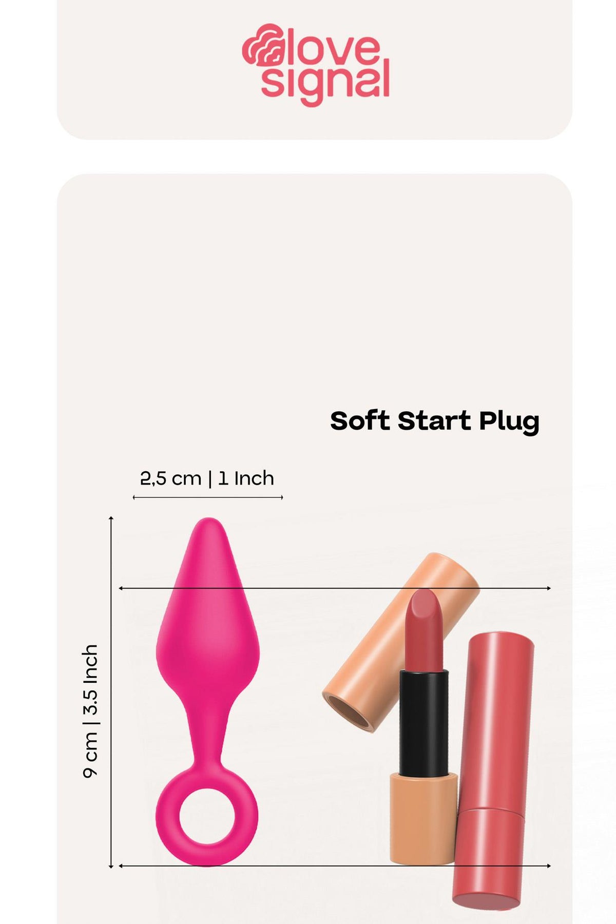 2-Korek analny Soft Start silikonowy Dream Toys 9 cm-2