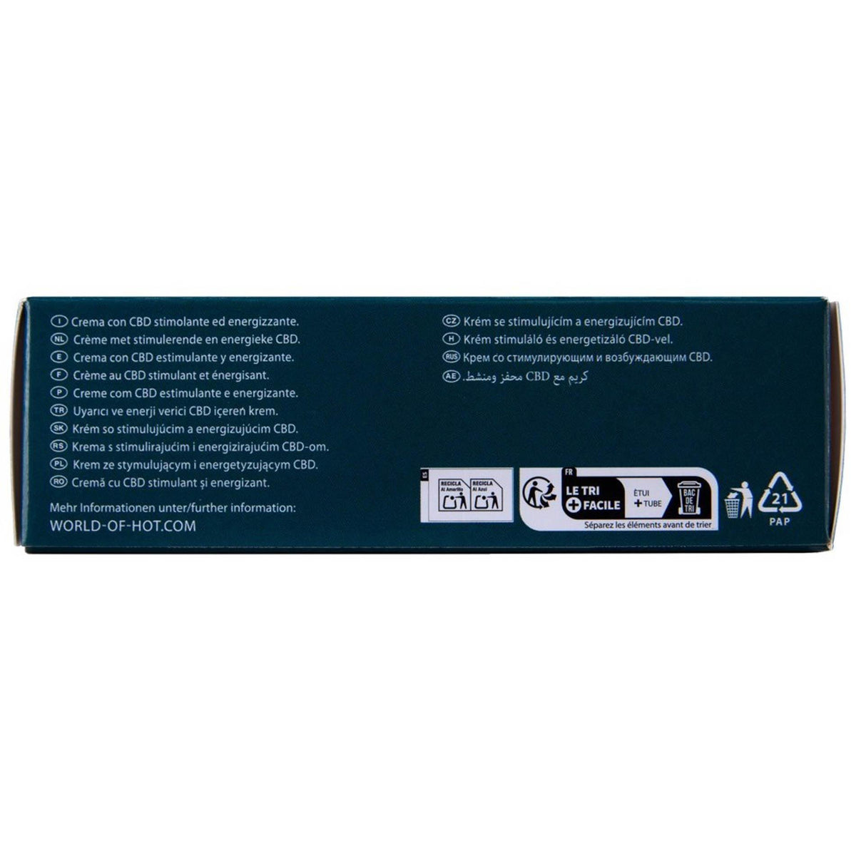 5-Krem do masturbacji rozgrzewający z CBD Hot VActiv unisex 50ml-5