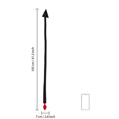 5-Silicone Anal Plug Devil's Tail-5